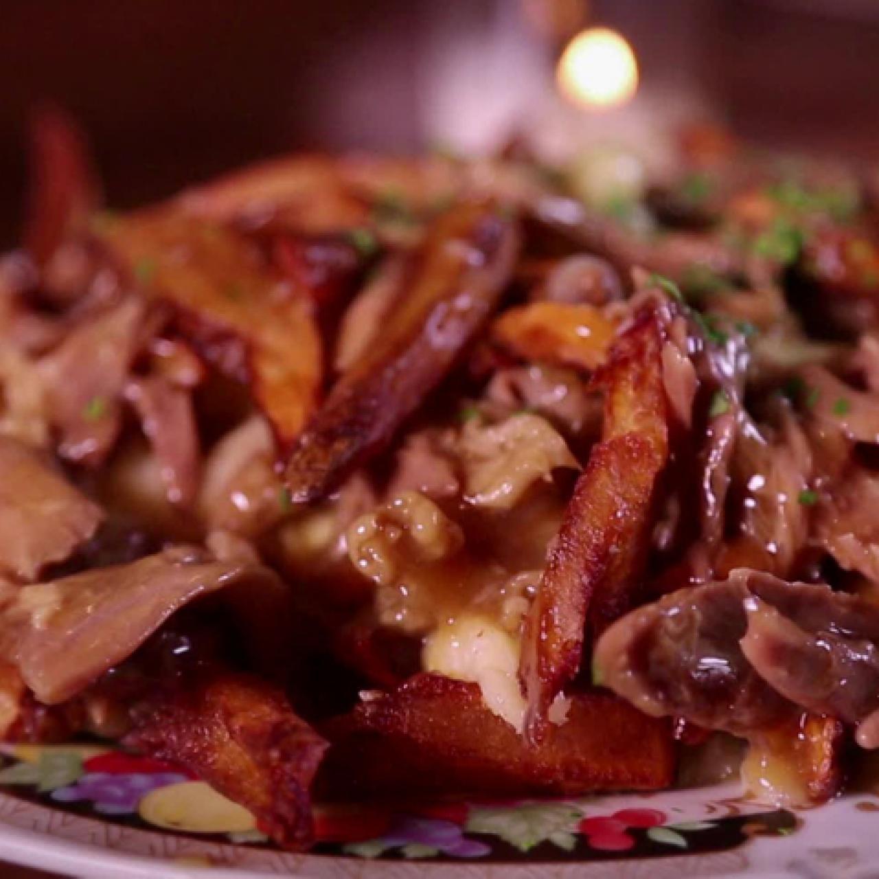 Duck Confit Poutine Recipe | Food Network