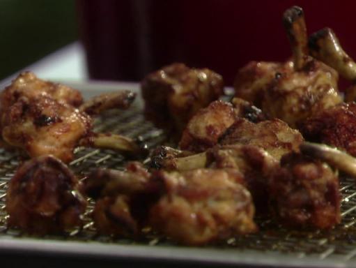 Spicy Asian Chicken Lollipops Recipe Guy Fieri Food Network 