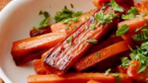 Damaris' Honey-Glazed Carrots