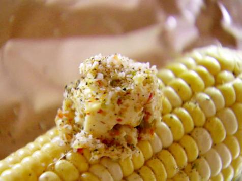 Ree's Bell-Pepper Grilled Corn