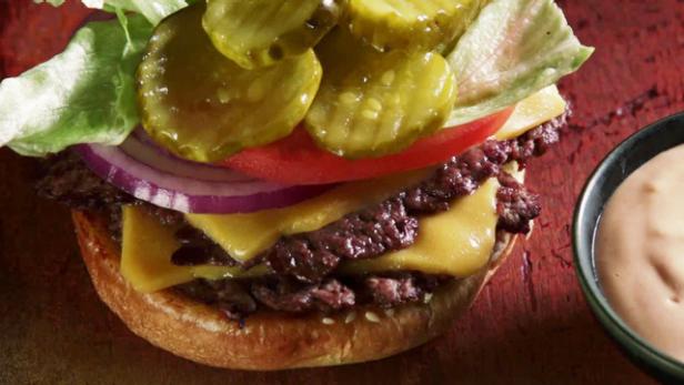 All-American Double Patty Cheeseburgers with Nancy's Special Sauce image