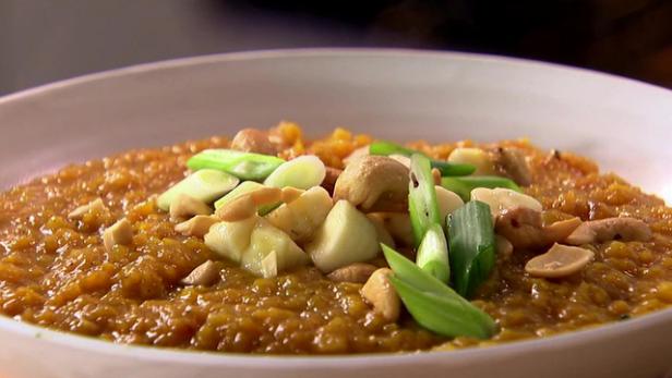 Roasted Butternut Squash Soup and Curry Condiments image