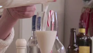 Sandra's Candy Cane Cocktail