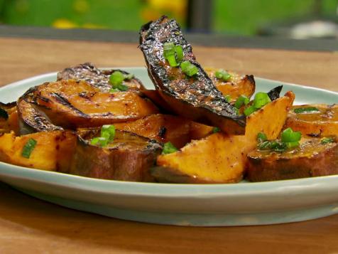 Charred Sweet Potato Wedges