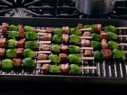 Skewered Bacon Brussels - Recipes - Hasty Bake Charcoal Grills
