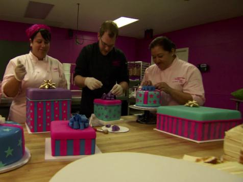 Life-Size Christmas Tree Cake