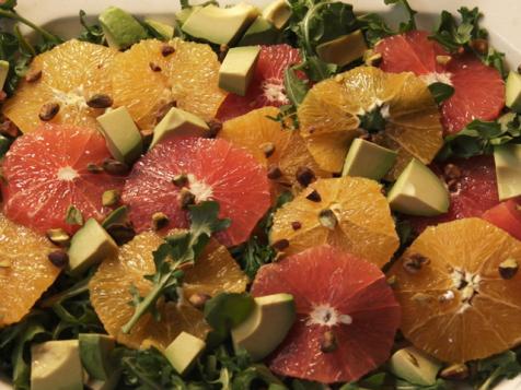 Citrus Salad with Pistachios & Maple Vinaigrette