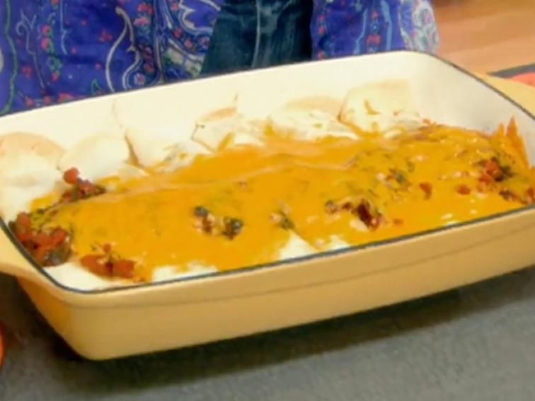 Fastest-Ever Enchiladas Recipe | Ingrid Hoffmann | Food Network