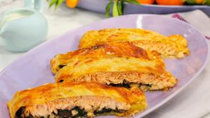 Puff Pastry-Wrapped Salmon