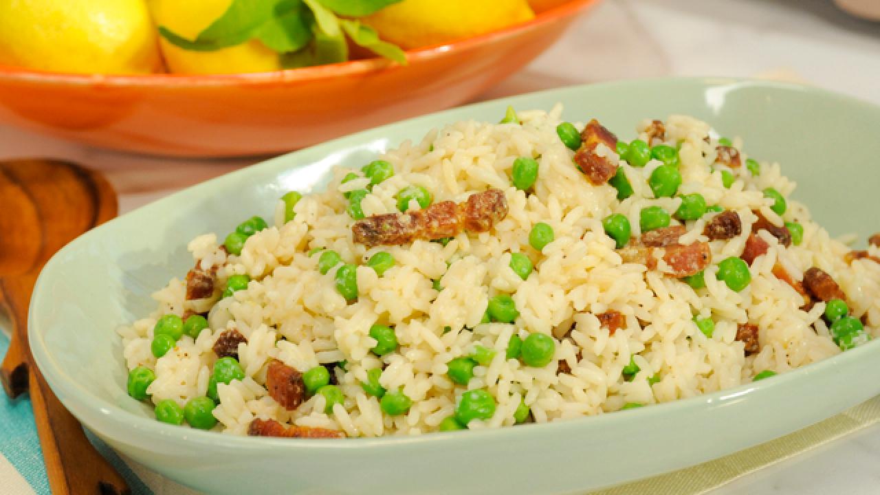 Rice with Peas and Bacon