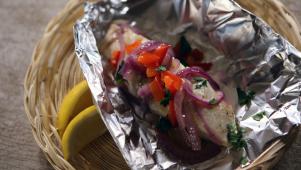 Nancy's Grilled Striped Bass