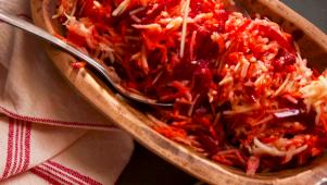 Shredded Beet and Carrot Salad