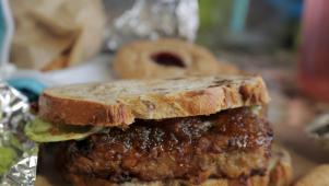 Fried Meatloaf Sandwich
