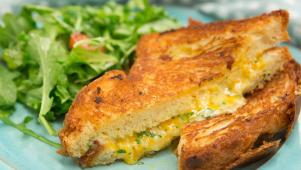 Buttery Brioche Grilled Cheese