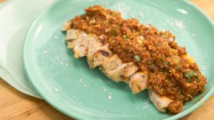 Sun-Dried Tomato Walnut Pesto