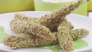 Almost-Fried Spicy Carrots