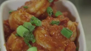 Cajun Shrimp at Heck's Cafe