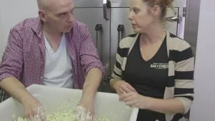 Apple Slaw at Oak and Embers