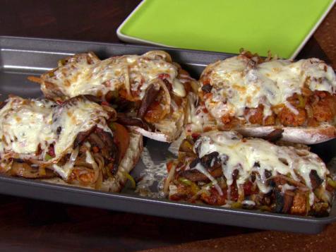 Open-Faced Sausage Sandwiches