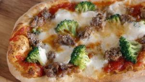 Giada's Sausage-Broccoli Pizza