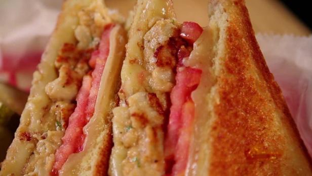 Grilled Cheese And Crab Cake Diners Drive Ins And Dives Grilled Cheese And Crab Cake Diners Drive Ins And Dives