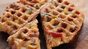 Ree's Waffle Maker Pizza