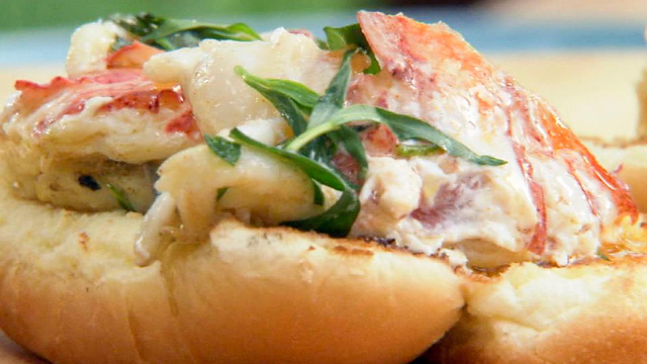 Lobster Roll with Herb Butter