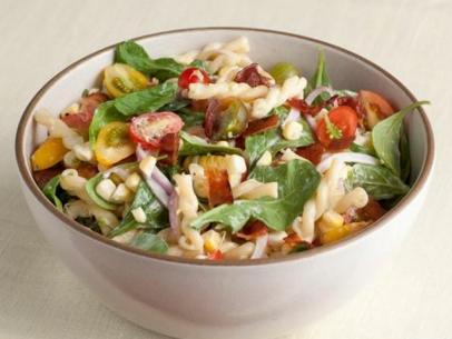 Corn and Pasta Salad with Homemade Ranch Dressing Recipe | Food Network ...