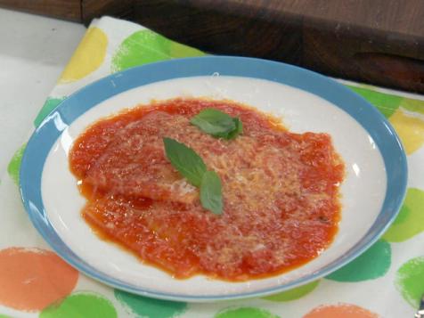 Geoffrey's Burrata Ravioli