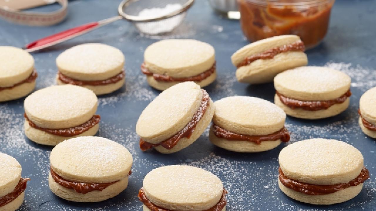 Caramel Cookie Sandwiches