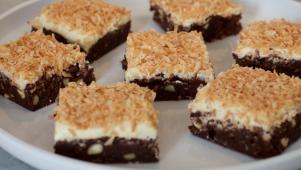 Toasted Coconut Brownies