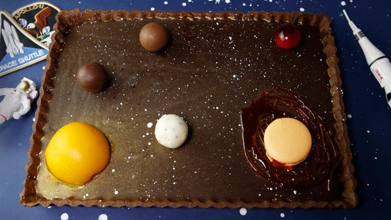 Chocolate Tart From Another Planet