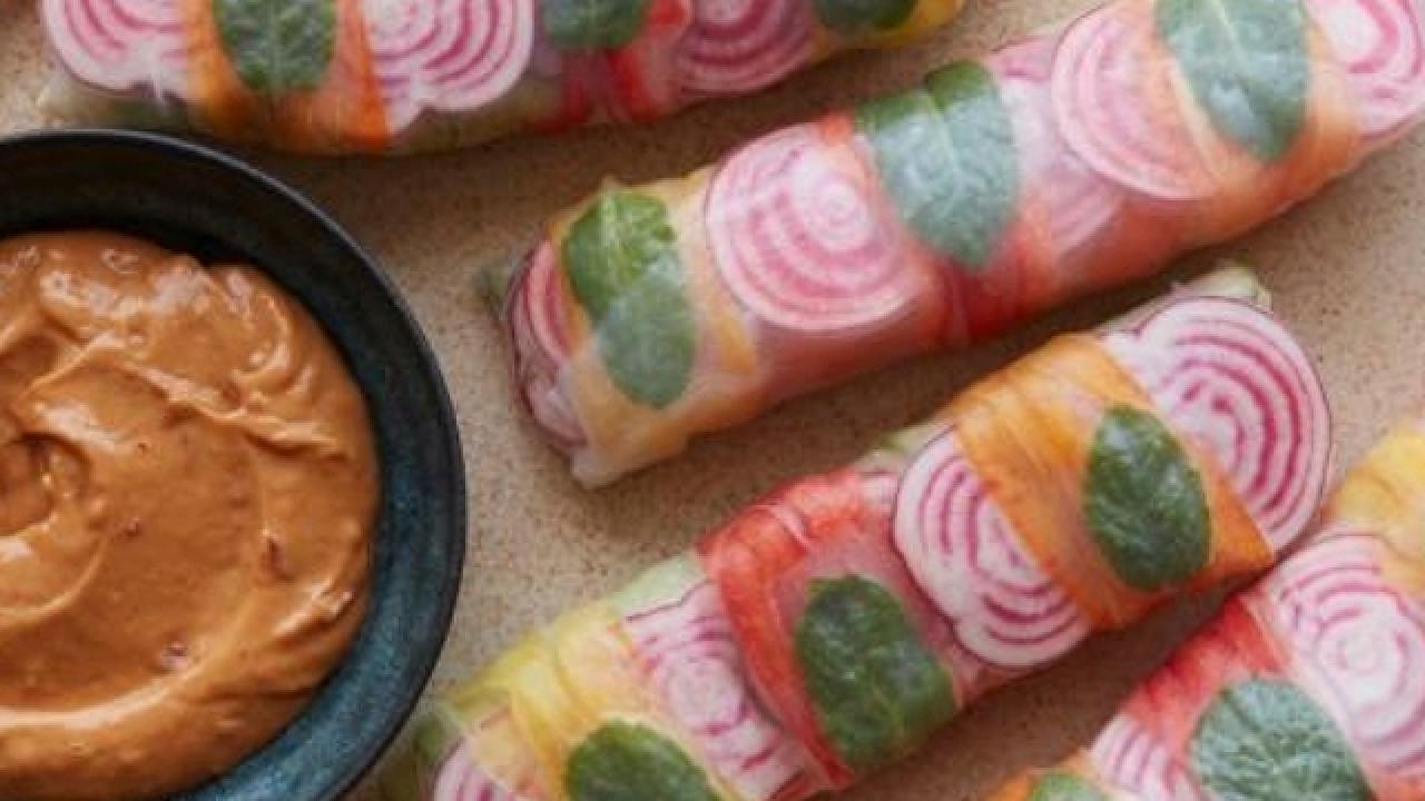 Colorful Summer Rolls