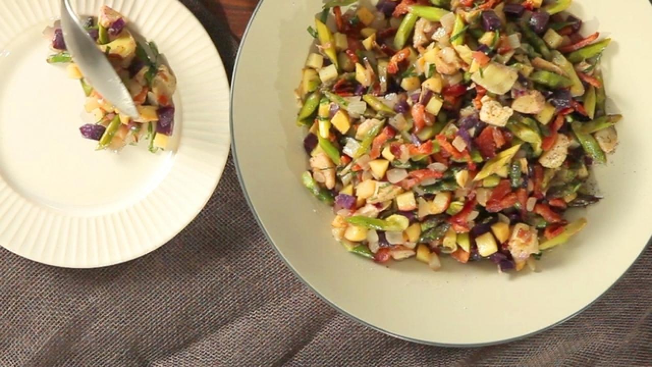 Veggie Salad and Knife Skills