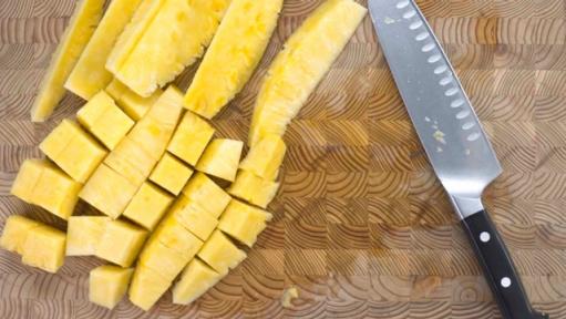 How to Cut a Pineapple  The Mediterranean Dish