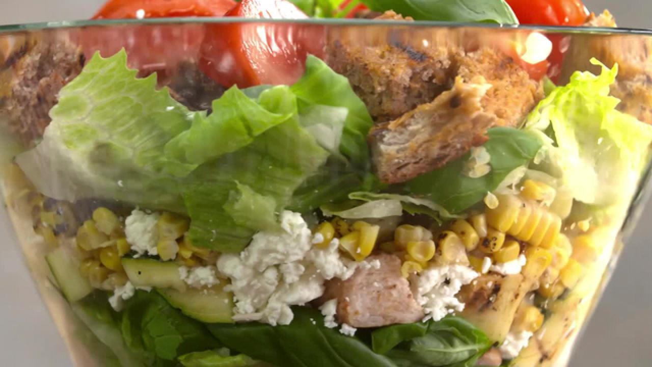 Food Network Shows How to Make a Summer Layered Salad
