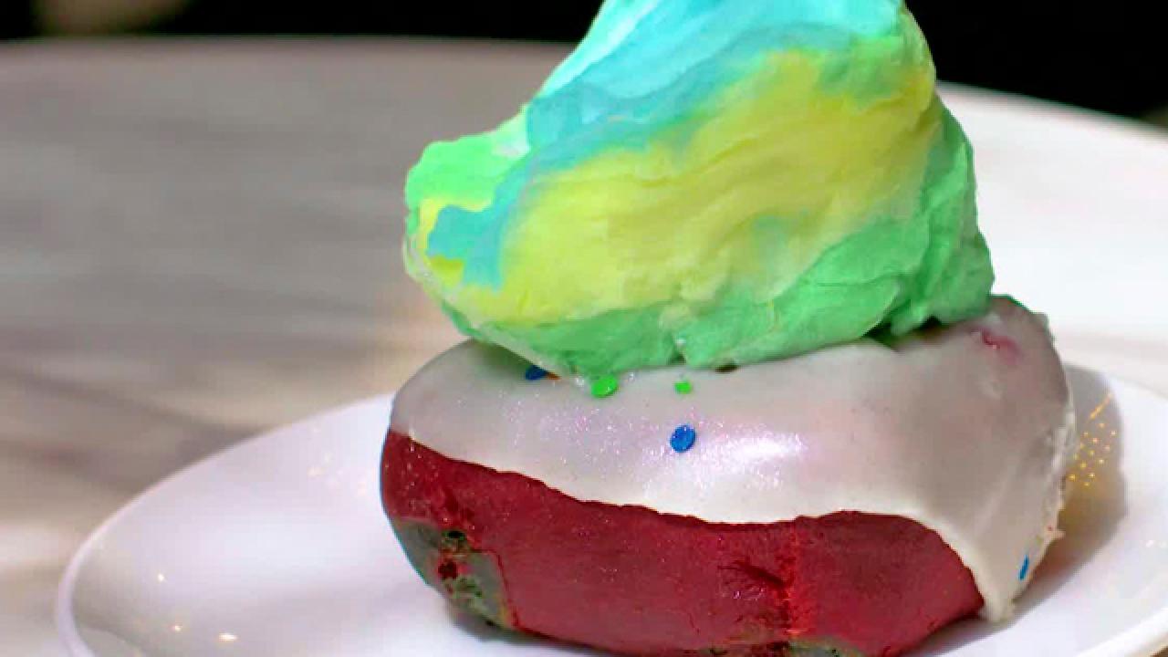 Sugar Factory Rainbow Doughnut