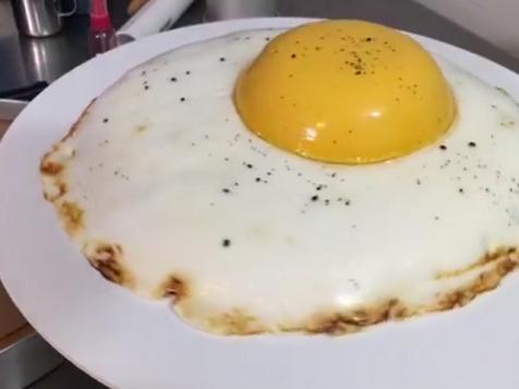 Fried Egg Cake