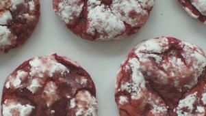 Cheesecake Red Velvet Cookies