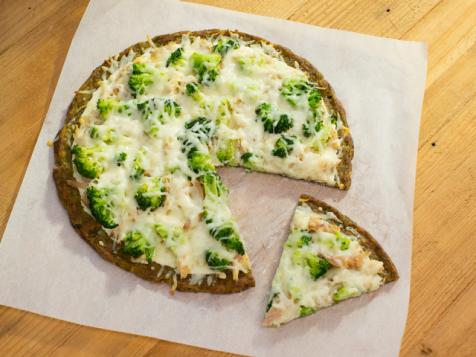 Broccoli Tot Chicken Pizza