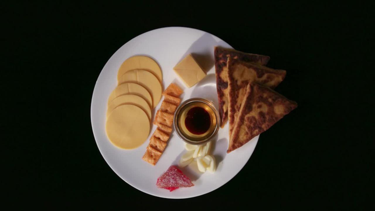 American Snack Cheese Plate