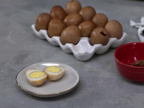 Tea-Flavored Hard-Boiled Eggs