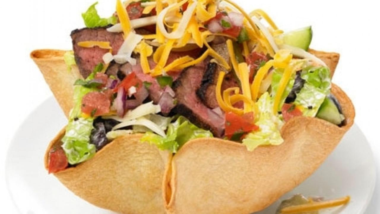 Almost-Famous Steak Taco Salad
