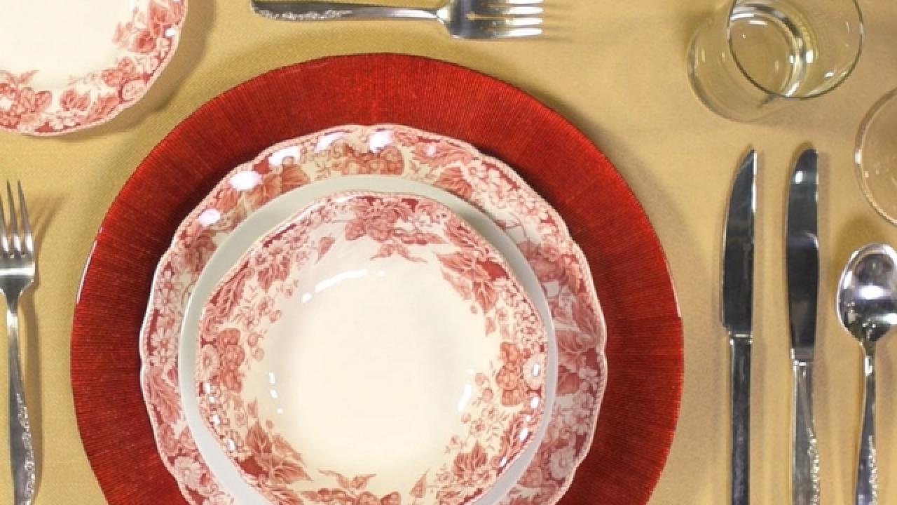 How to Set a Formal Table