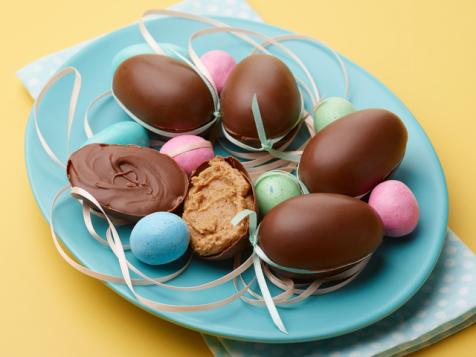 Peanut Butter-Chocolate Eggs