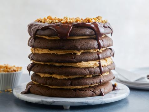 Giant Chocolate Cookie Cake