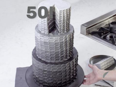 50 Shades of Grey Cake