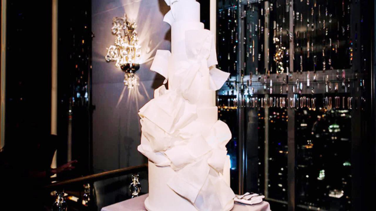 Seven-Foot Wedding Cake