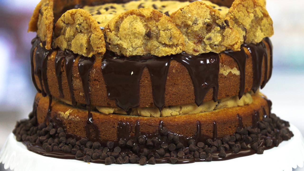 The Ultimate Cookie Dough Cake