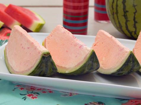 How To Make No-Churn Watermelon Ice Cream Slices
